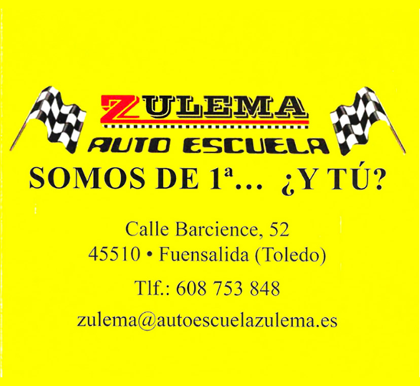 Horarios Autoescuela Zulema Toledo